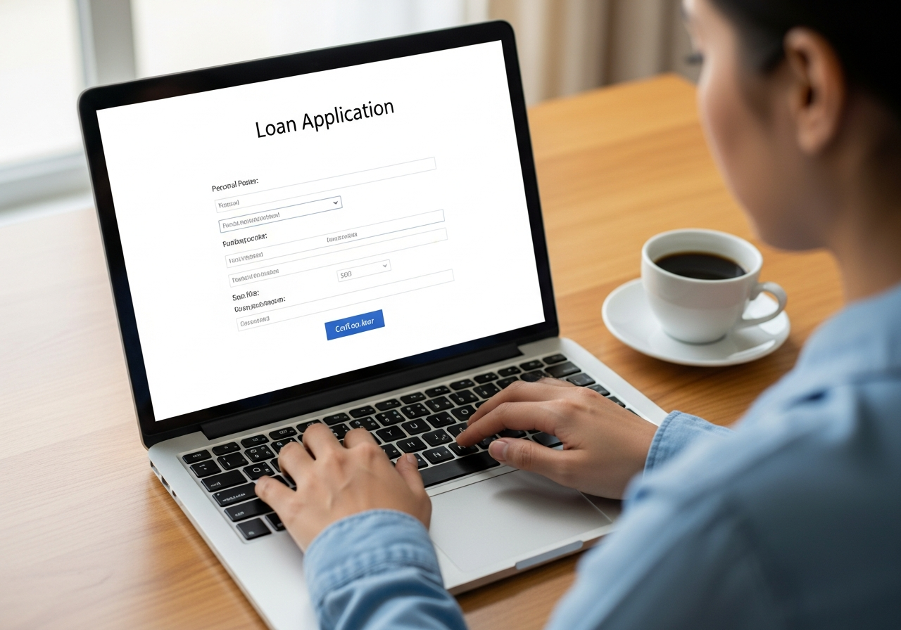 Applying for a personal loan online