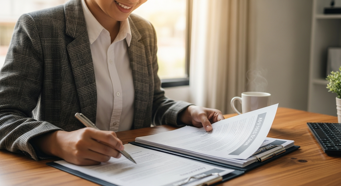 Loan application support