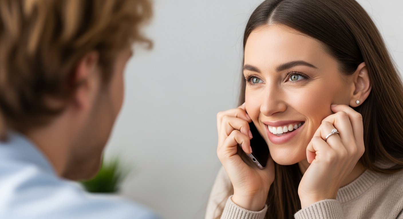 broker on call with client