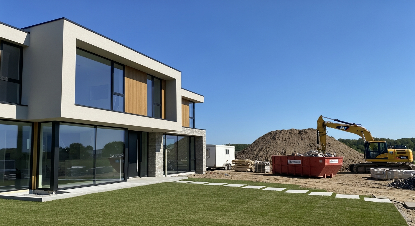 Completed new build home