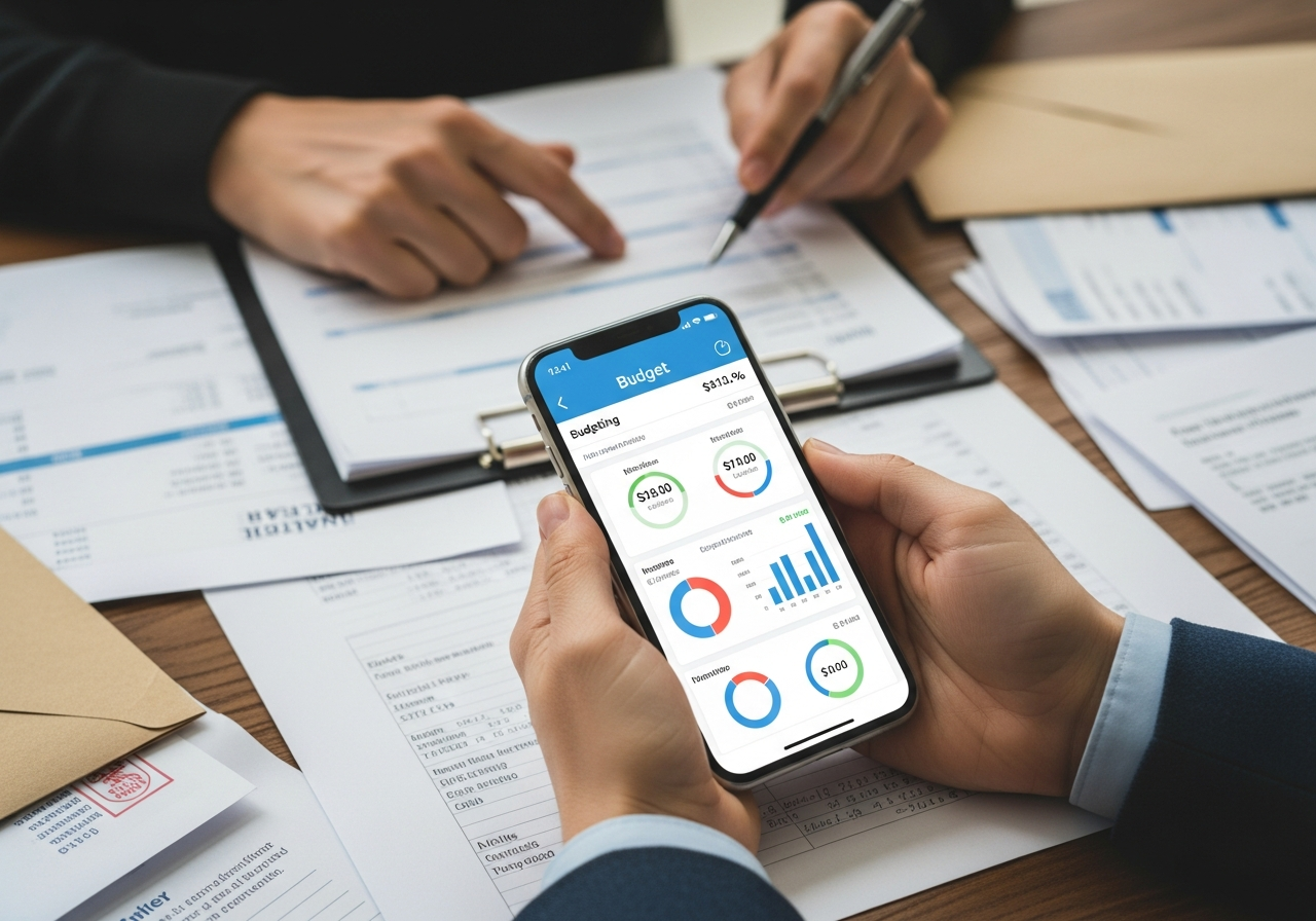 Budgeting and documents for loan application