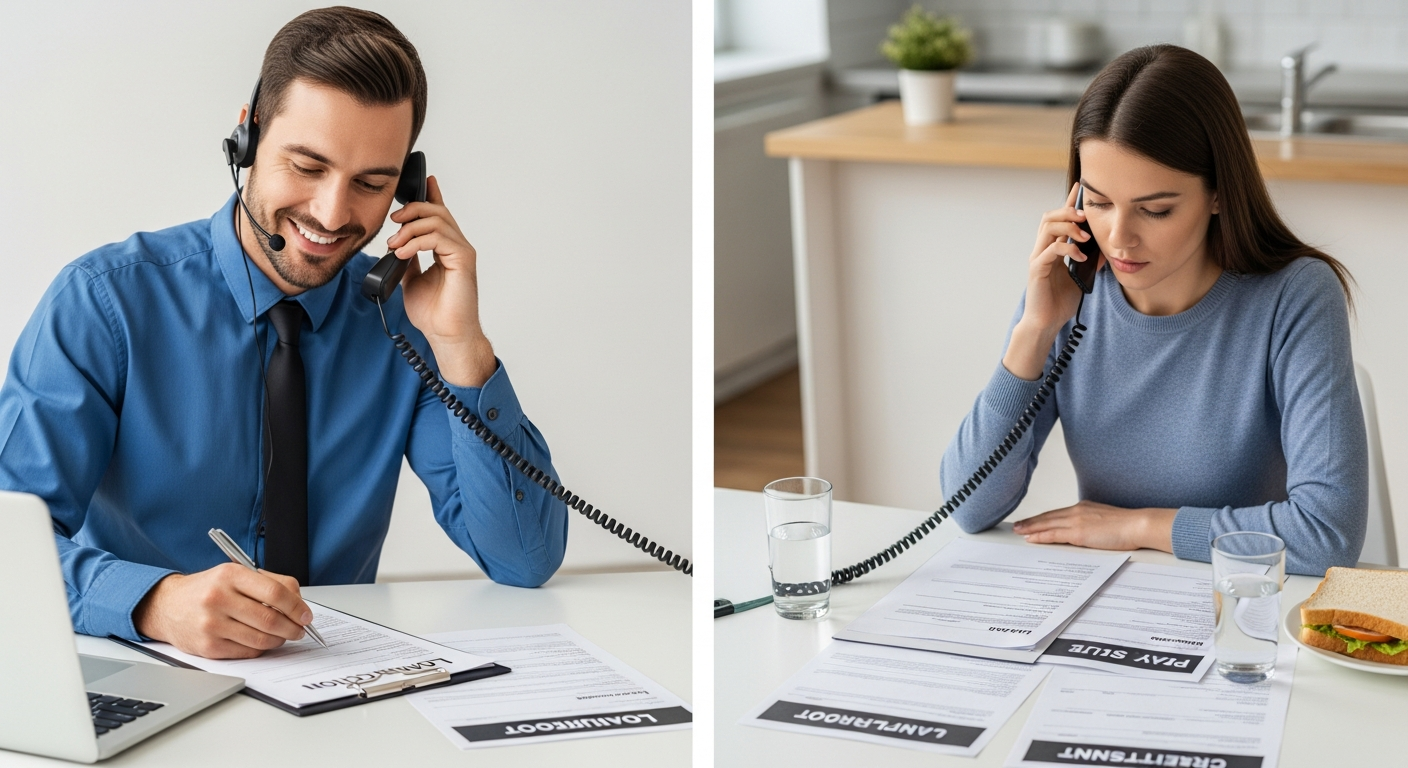 Broker helping client remotely