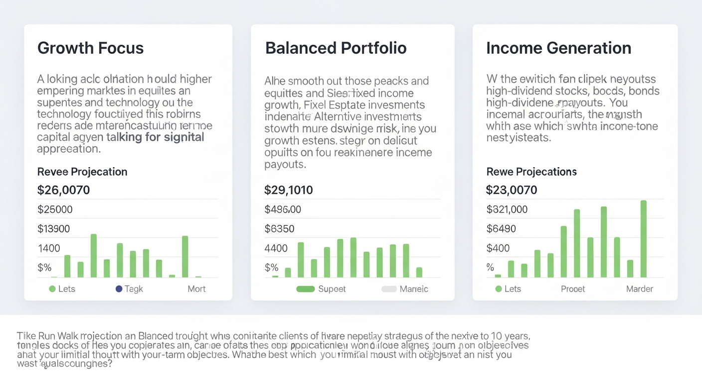 Financial consultant explaining options