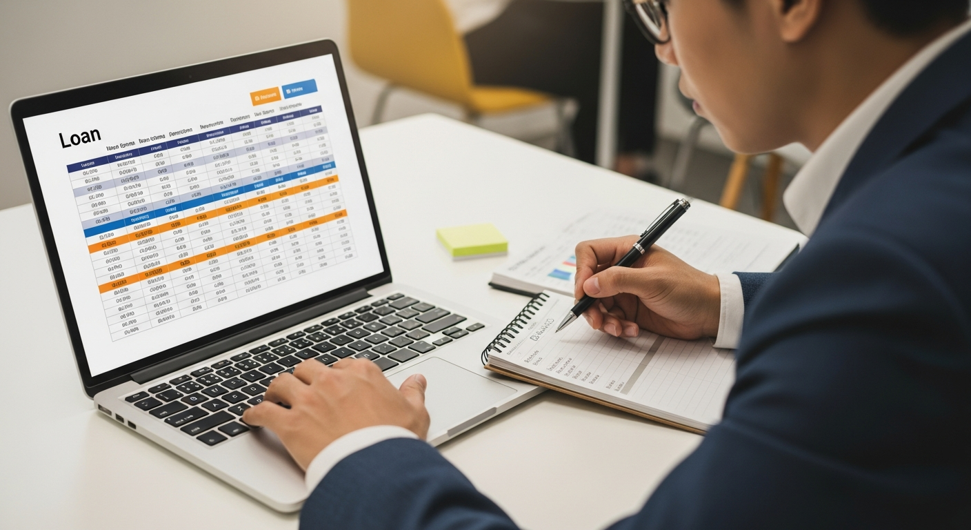 Loan comparison and lender research