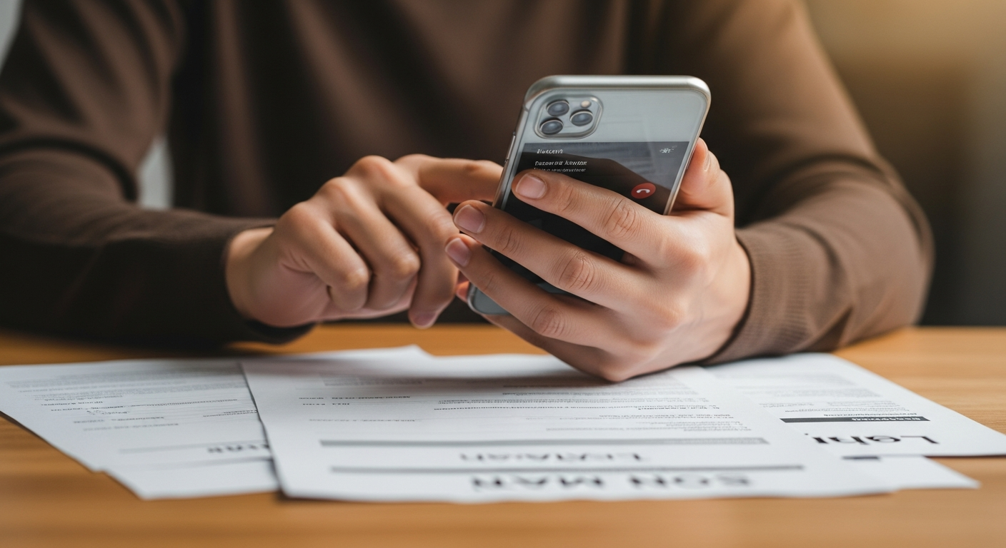 Phone-based loan assistance