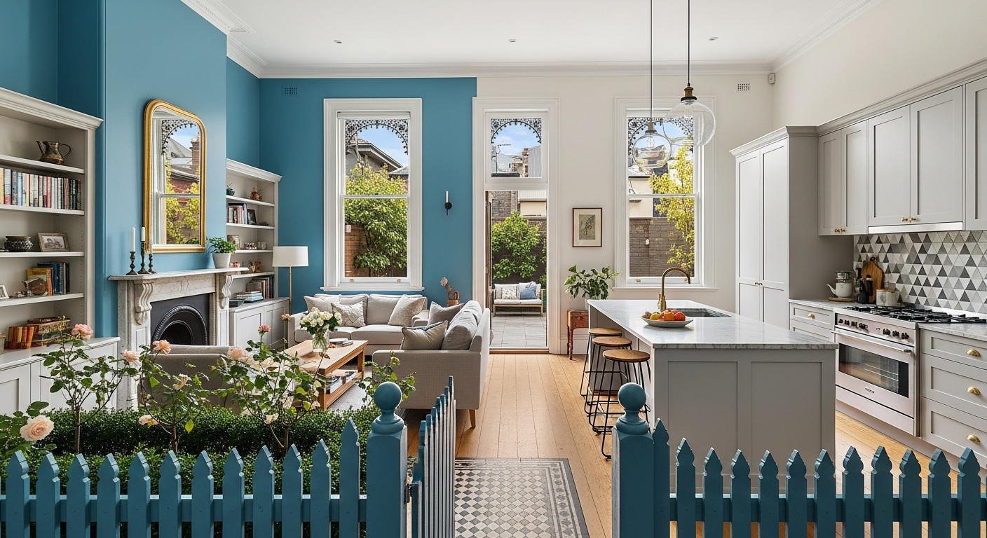 Melbourne terrace home