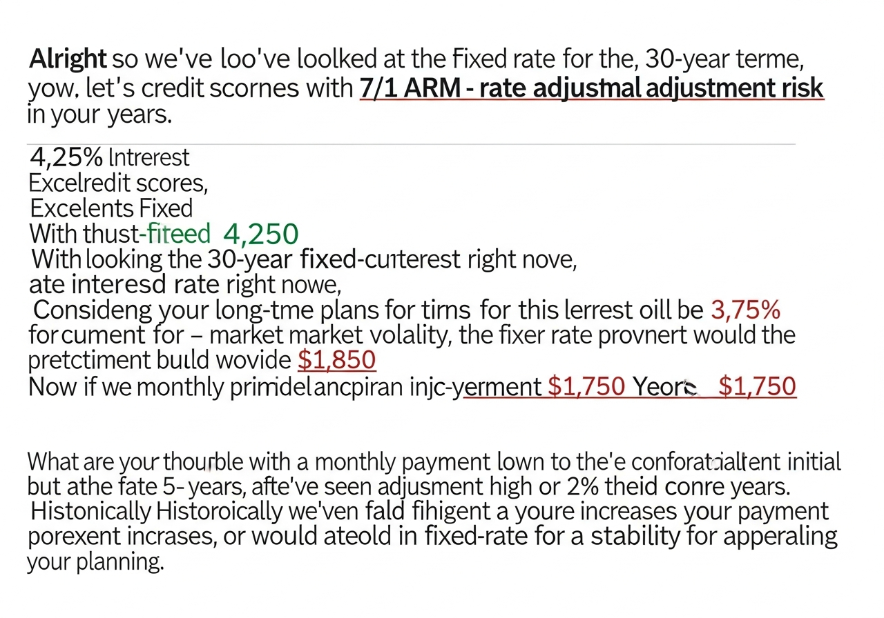 Broker comparing home loans with clients