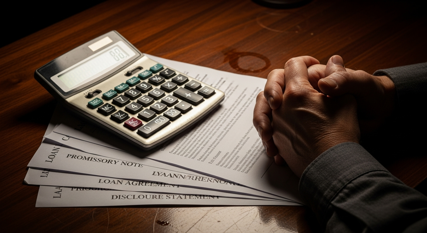 Loan documents and calculator