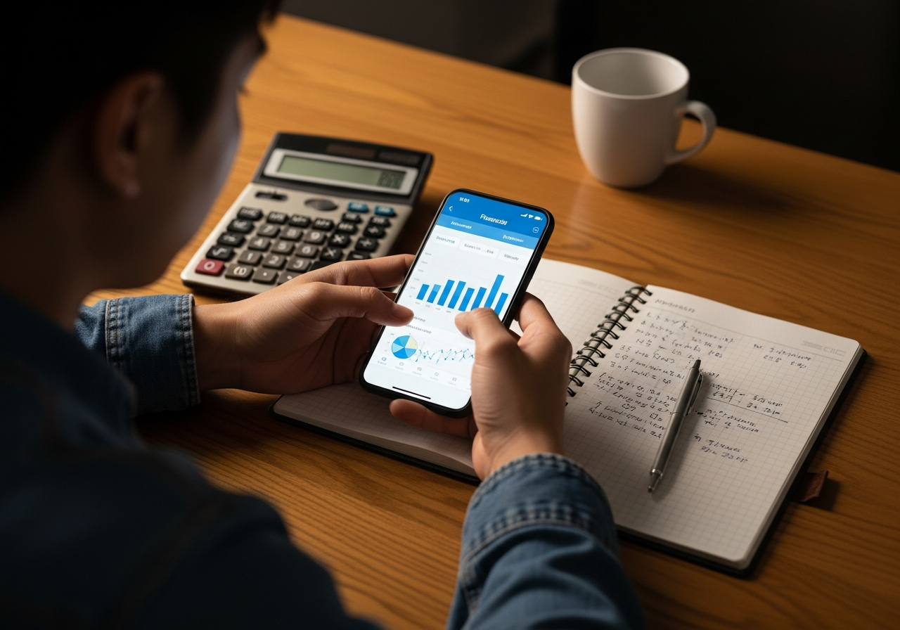 Checking finances for debt consolidation