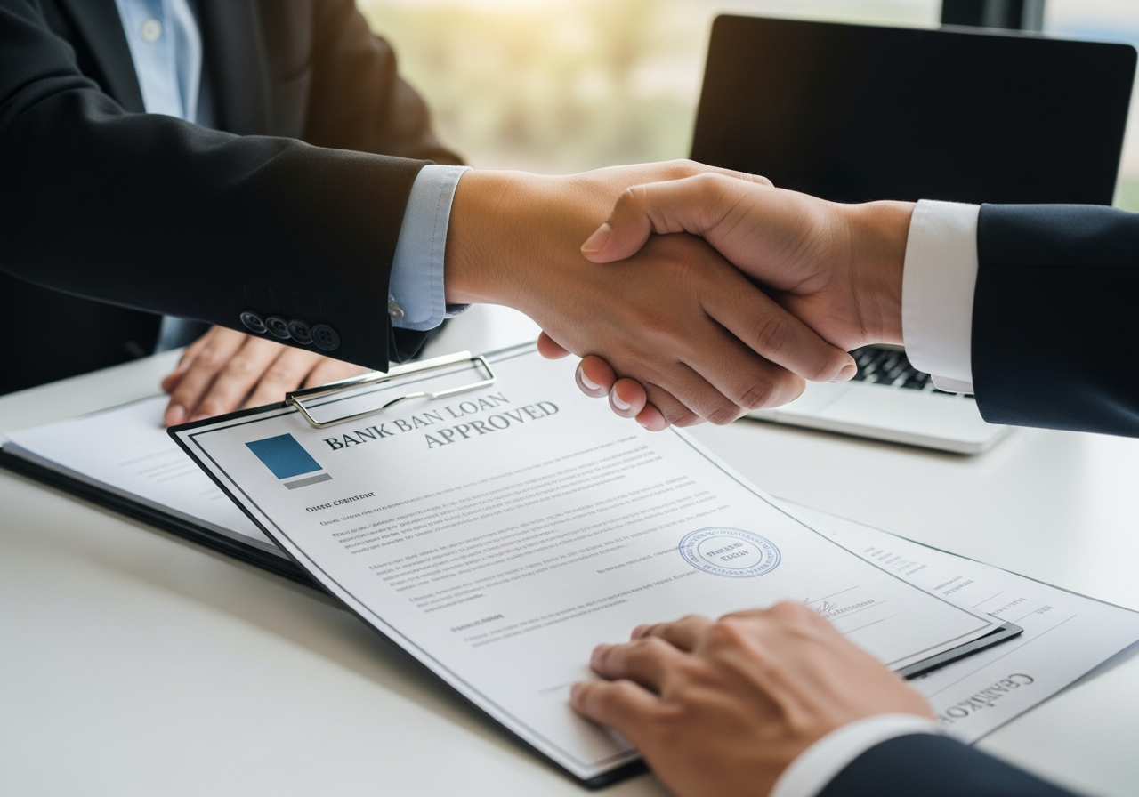 Personal loan approval and agreement
