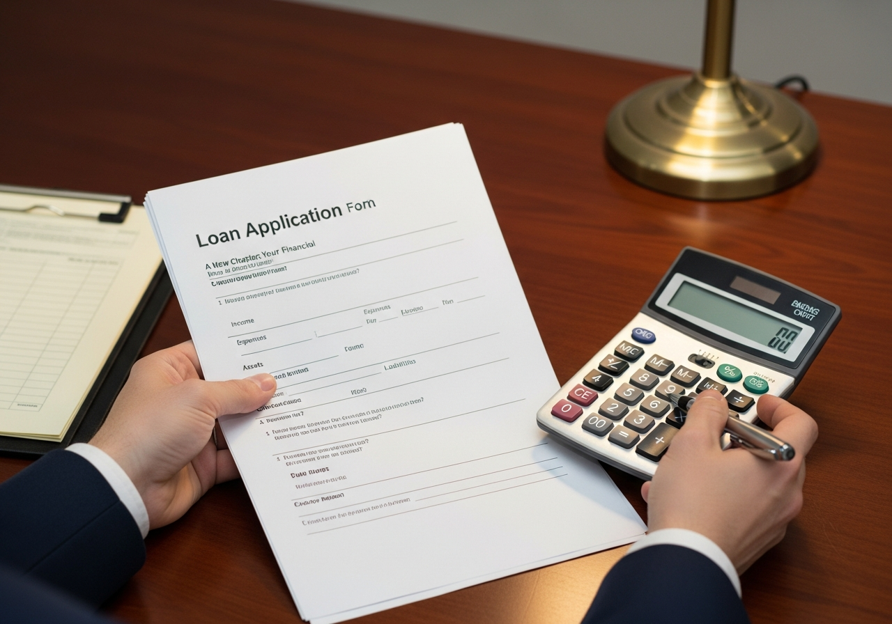 personal loan documents and calculator