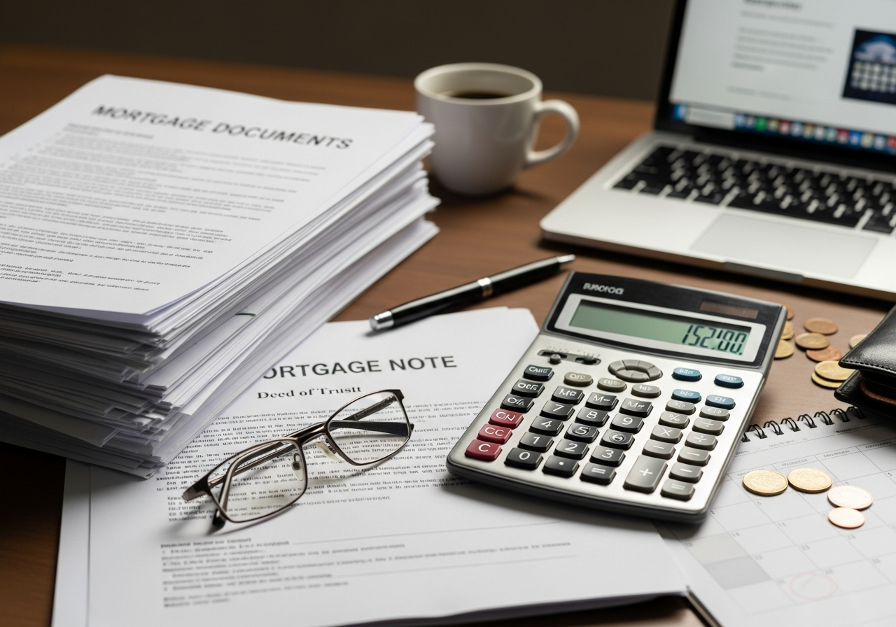 Reviewing mortgage documents