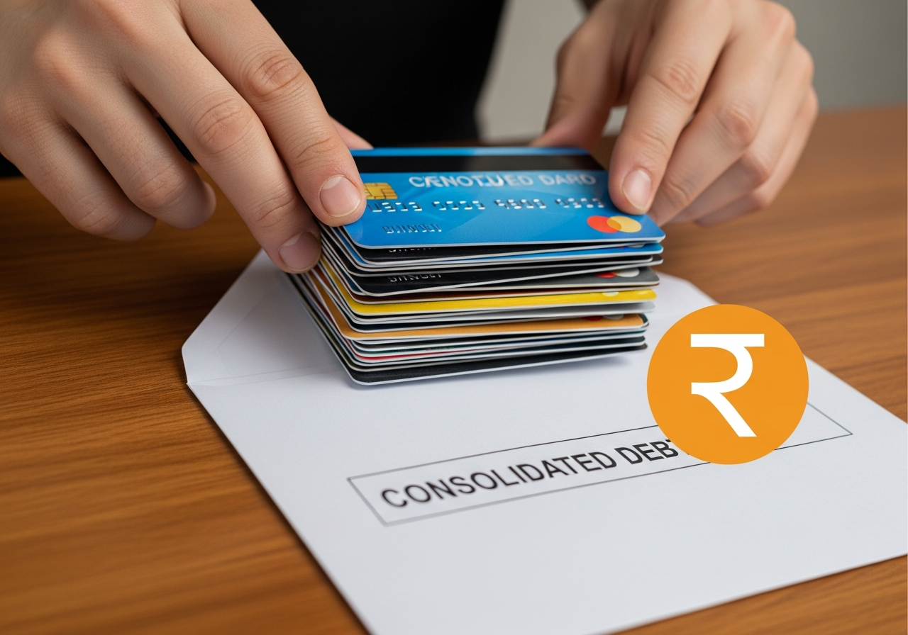 Consolidate multiple credit cards into one loan